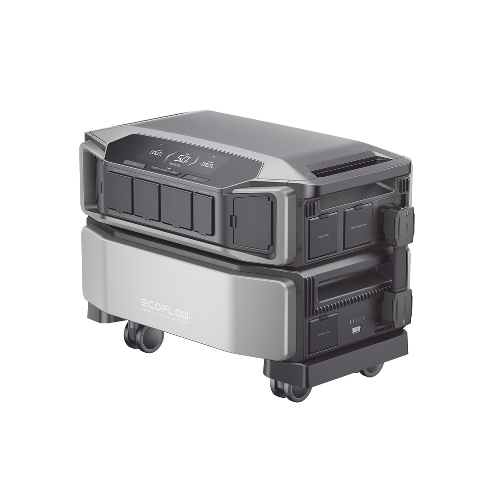 Estación de Energía Delta Pro Ultra 7.2kW  Respaldo  Incluye Batería de Litio LFP 6kWh  Hasta 4000W Capacidad de Trabajo Online (0ms) - SILYMX