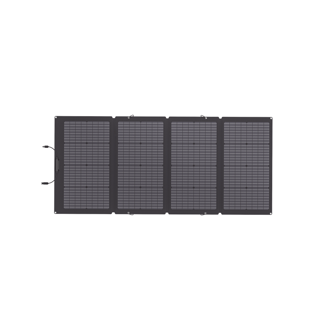 Módulo Solar Bifacial Portátil Flexible de 220W Recomendado Estaciones Portátiles EFD330 EFD350 ó EFD500 Ajuste de Ángulo Incluye Cable XT60 a MC4 - SILYMX