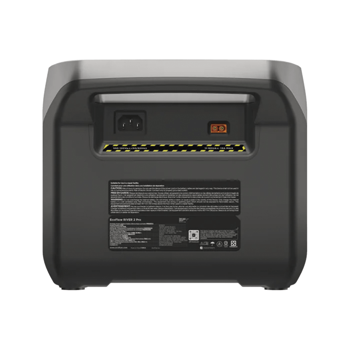 Soluciones de Energía PortátilECOFLOWEFR620EcoFlow River 2 Pro | Estación de Energía Portátil 768Wh Litio LFP 4 AC 800W (Max. 1600W) 1 USB - C 100W 3 USB - A 12W Cargador de Coche 10A, 126W Max. Conectividad WiFi y Bluetooth (App) Carga Solar 220W Max ECOFLOW EFR620 - SILYMX