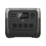 Soluciones de Energía PortátilECOFLOWEFR620EcoFlow River 2 Pro | Estación de Energía Portátil 768Wh Litio LFP 4 AC 800W (Max. 1600W) 1 USB - C 100W 3 USB - A 12W Cargador de Coche 10A, 126W Max. Conectividad WiFi y Bluetooth (App) Carga Solar 220W Max ECOFLOW EFR620 - SILYMX