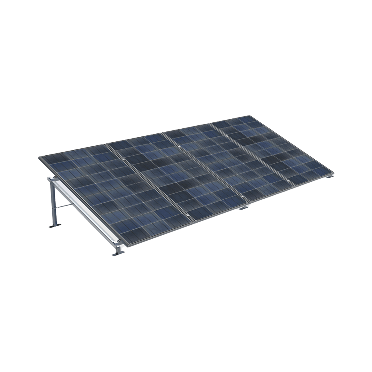 Montajes para Paneles SolaresEPCOM INDUSTRIALEFSM1324GRMontaje de Piso Alta Resistencia 4 Paneles Solares 1300x2400mm EPCOM INDUSTRIAL EFSM1324GR - SILYMX