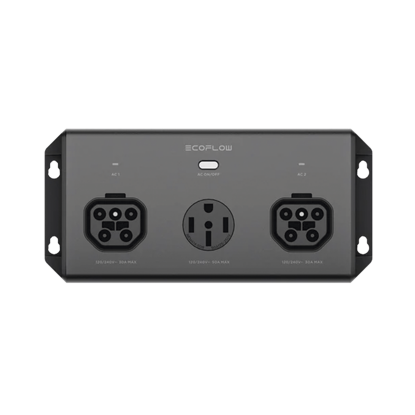 Hub para Conectar 2 EFYJ751PCSUS en Paralelo 120/240 Vca 50A Máximo ECOFLOW EFYJ751PR - SILYMX