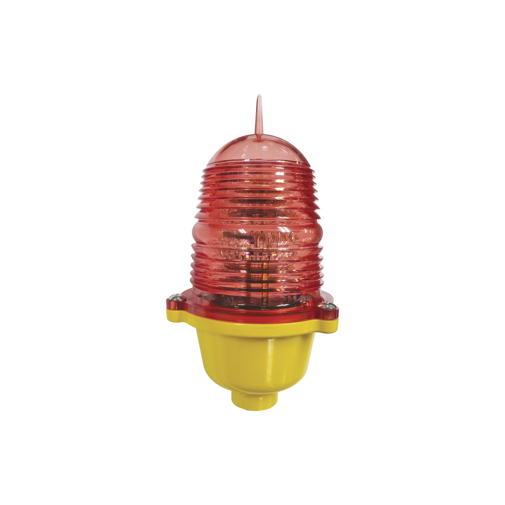Estrobo Led de Obstrucción Color Rojo (110 Vca de Entrada) Luz fija EI-LBIB - SILYMX