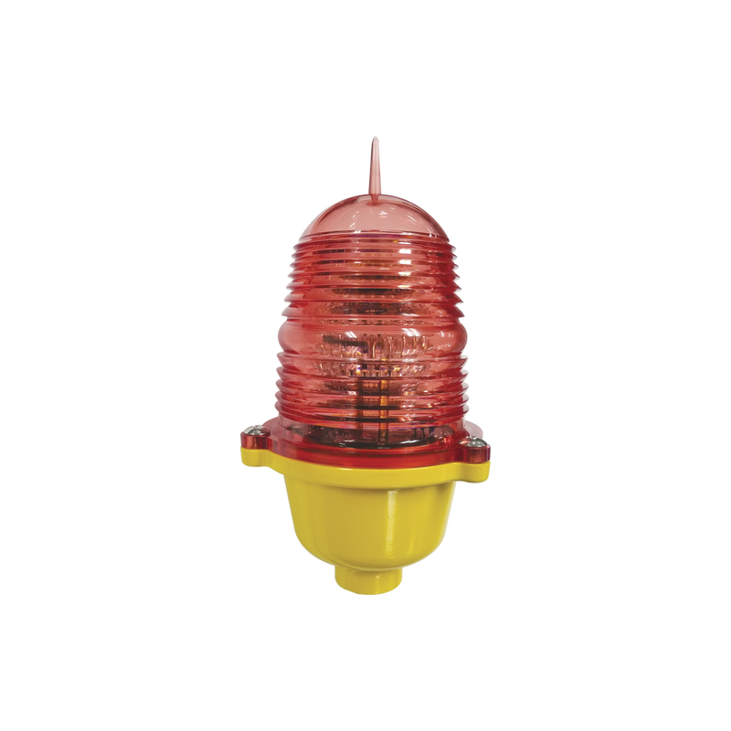 Estrobo Led de Obstrucción Color Rojo (110 Vca de Entrada) Luz fija EI-LBIB - SILYMX