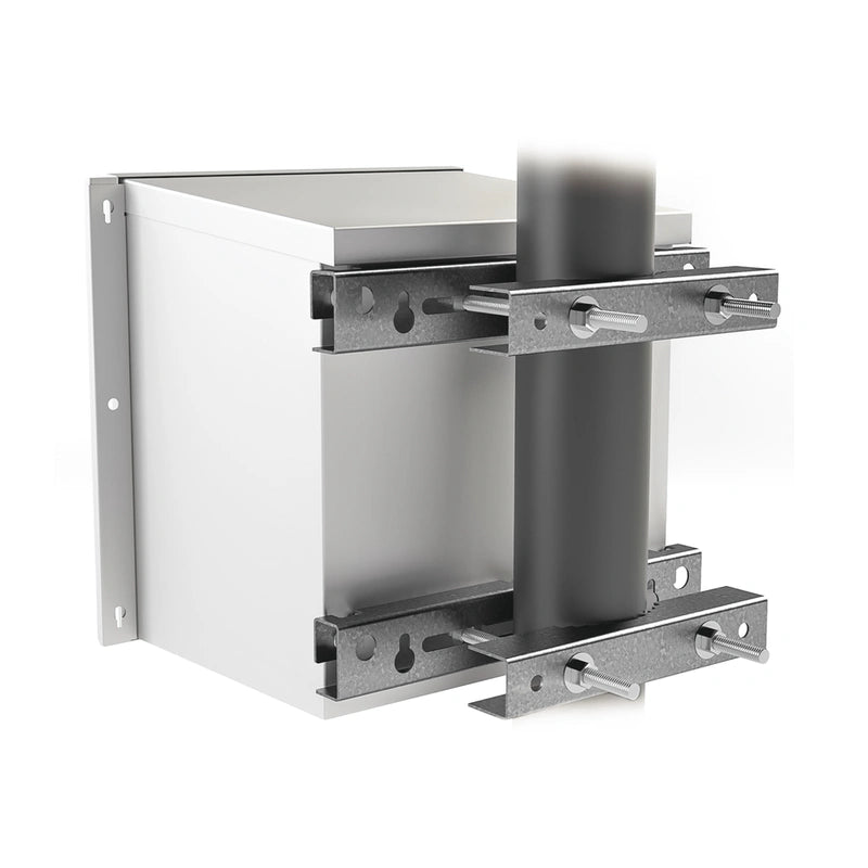 Montaje Galvanizado para Instalar en Poste o Pared Gabinetes con Iniciales EIPCB EI-PCB-40M-R2 - SILYMX