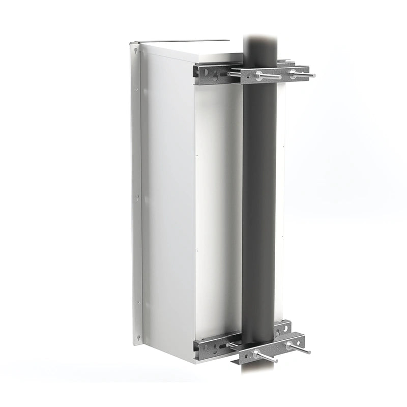 Montaje Galvanizado para Instalar en Poste o Pared Gabinetes con Iniciales EIPCB EI-PCB-40M-R2 - SILYMX