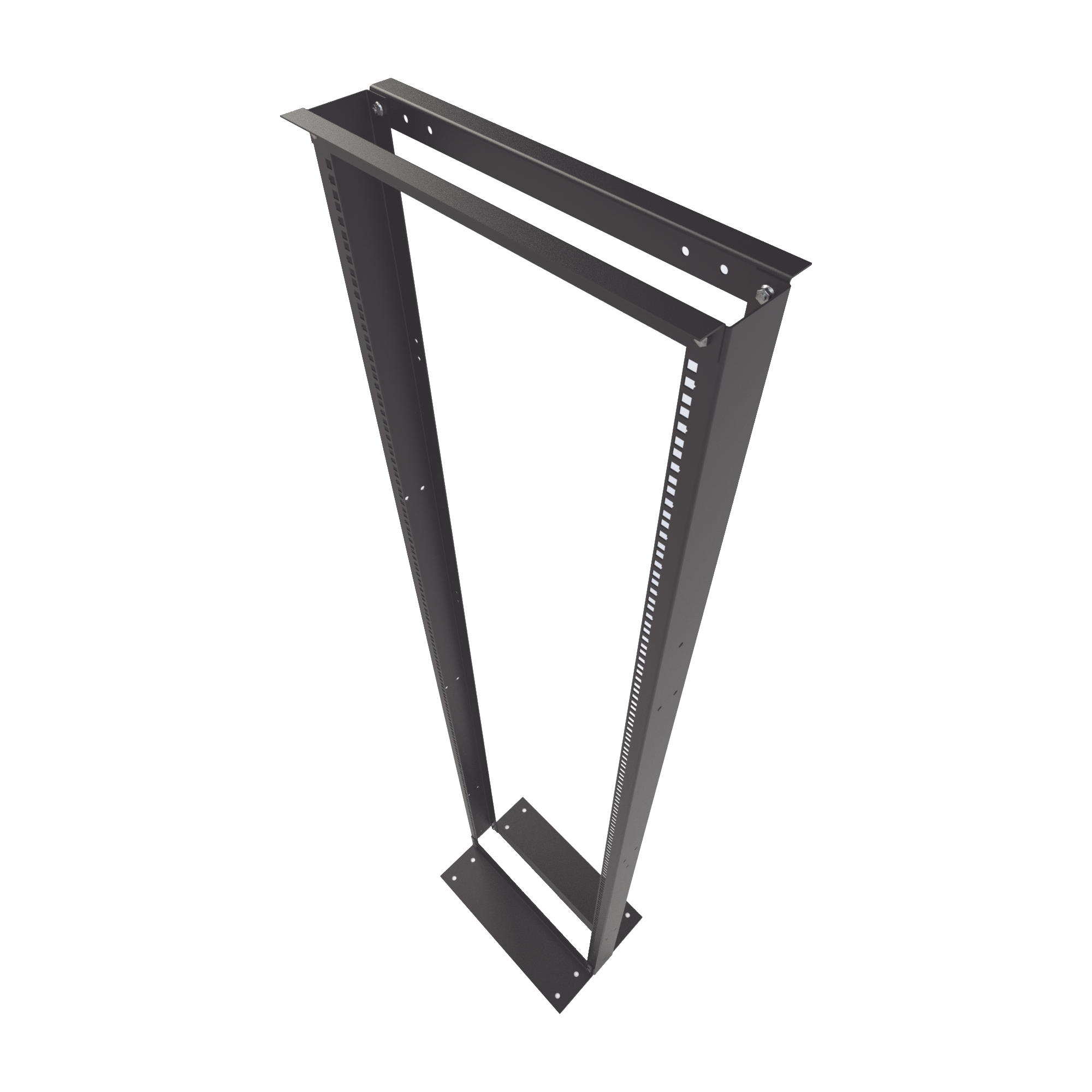 Rack 2 Postes 19" 45UR Acero Base L Anclaje Piso LINKEDPRO EIRL-5545 - SILYMX