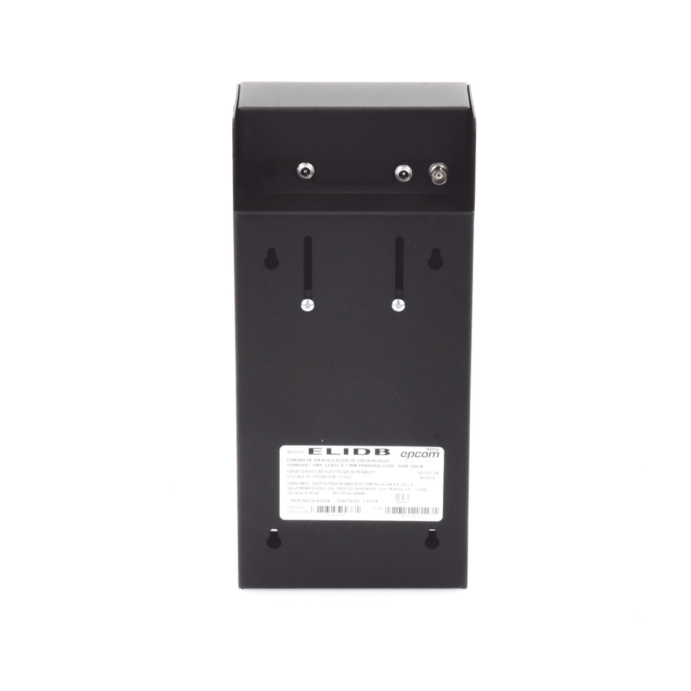 Cámara de Identificación de Credenciales TurboHD 2 Megapixel Lente 3.7 mm WDR 100 dB Uso en Interior Compatible con Cualquier DVR ELIDB - SILYMX