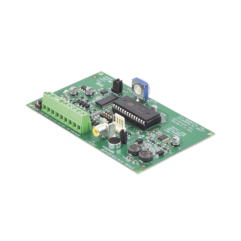 Módulo de Grabación de Voz y Sirena/ Salida de audio / hasta 4 mensajes diferentes/ 2 tono de sirena diferente/ 8 min de grabación - SILYMX