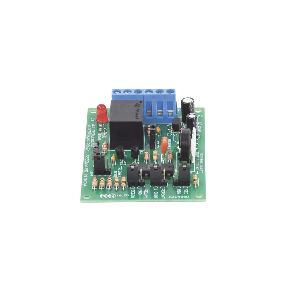 Relevador con Temporizador 3-60 Seg o 3-60 Min  ELK Products - SILYMX