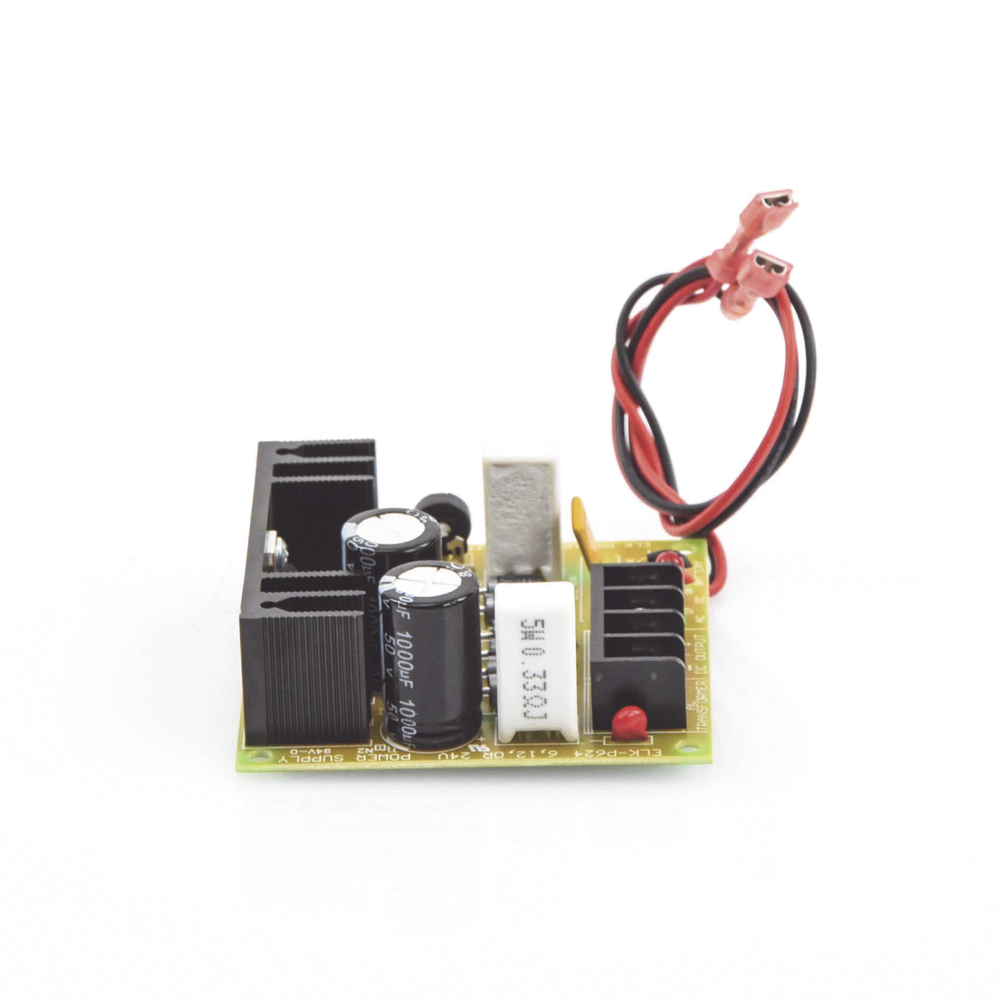 Fuente de Poder ELK 6Vcc, 12Vcc y 24Vcc con Opción a Respaldo de Batería Venta en Bolsa Protectora de Plástico ELKP-624U - SILYMX