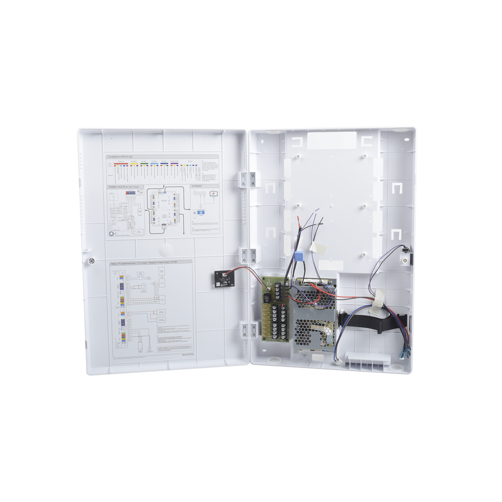 Gabinete Suprema ENCR10 – Enclosure para CoreStation CS40 con Fuente Integrada y Protección de Energía - SILYMX
