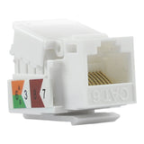 Conector Jack Enson Ens-jtl6wh Cat6 Color Blanco A 90 Grados Ponchado Facil Sin Pinzas Y Cubrepolvo - SILYMX