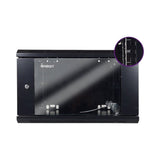 Gabinete De Pared Enson 6ur Puerta De Cristal Templado Con Cerradura 600x450x368mm ENS-RKGB6UD - SILYMX