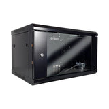 Racks CerradosENSONENS-RKGB6UDGabinete Pared 6U Cristal Templado Cerradura 600x450x368mm ENSON ENS - RKGB6UD - SILYMX