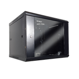 Gabinete Rack de Pared 9U ENSON ENS-RKGB9U con Puerta de Cristal Templado - SILYMX