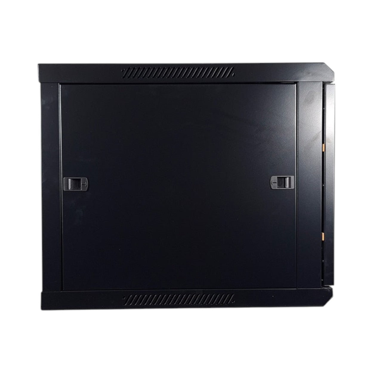 Gabinete De Pared 9ur Puerta Frontal De Cristal Templado Con Cerradura De Seguridad Ranuras De Ventilacion En La Parte Superior Para 2 Ventiladores - SILYMX