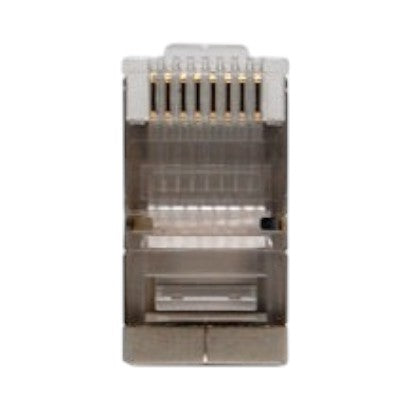 Conector Plug Srj45 Blindado Cat5e Enson Ens-srj45-cat5e Para Cable Utp Blindado Ponchado Tradicional - SILYMX