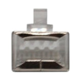 Conector Plug Srj45 Blindado Cat6 Enson Ens-srj45-cat6 Para Cable Utp Blindado Ponchado Tradicional - SILYMX
