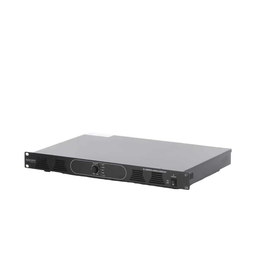 Amplificador de Audio EPCOM PROAUDIO Reforzador 1 canal 500w Clase D Salida 100V 4-16Ω Montaje en rack RCA EP1500DSV2 - SILYMX