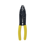 Pinza Cortacables Pelacables 10 a 22 AWG con Plegador de Conectores EP204B - SILYMX