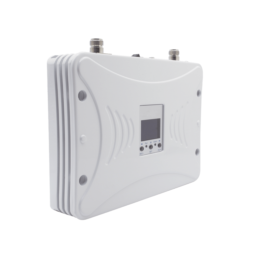 Kit Amplificador de Señal Celular 4G LTE, 3G y Voz. Funciona con Todos los Operadores. Soporta Múltiples Dispositivos y Tecnologías. Hasta 1000 metros cuadrados de Cobertura - SILYMX