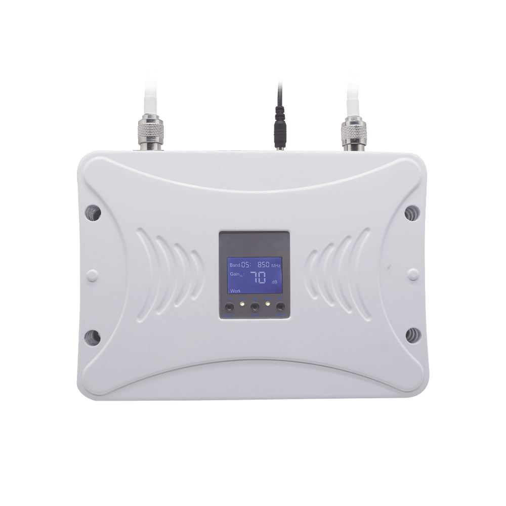 Kit Amplificador de Señal Celular 4G LTE, 3G y Voz. Funciona con Todos los Operadores. Soporta Múltiples Dispositivos y Tecnologías. Hasta 1000 metros cuadrados de Cobertura - SILYMX
