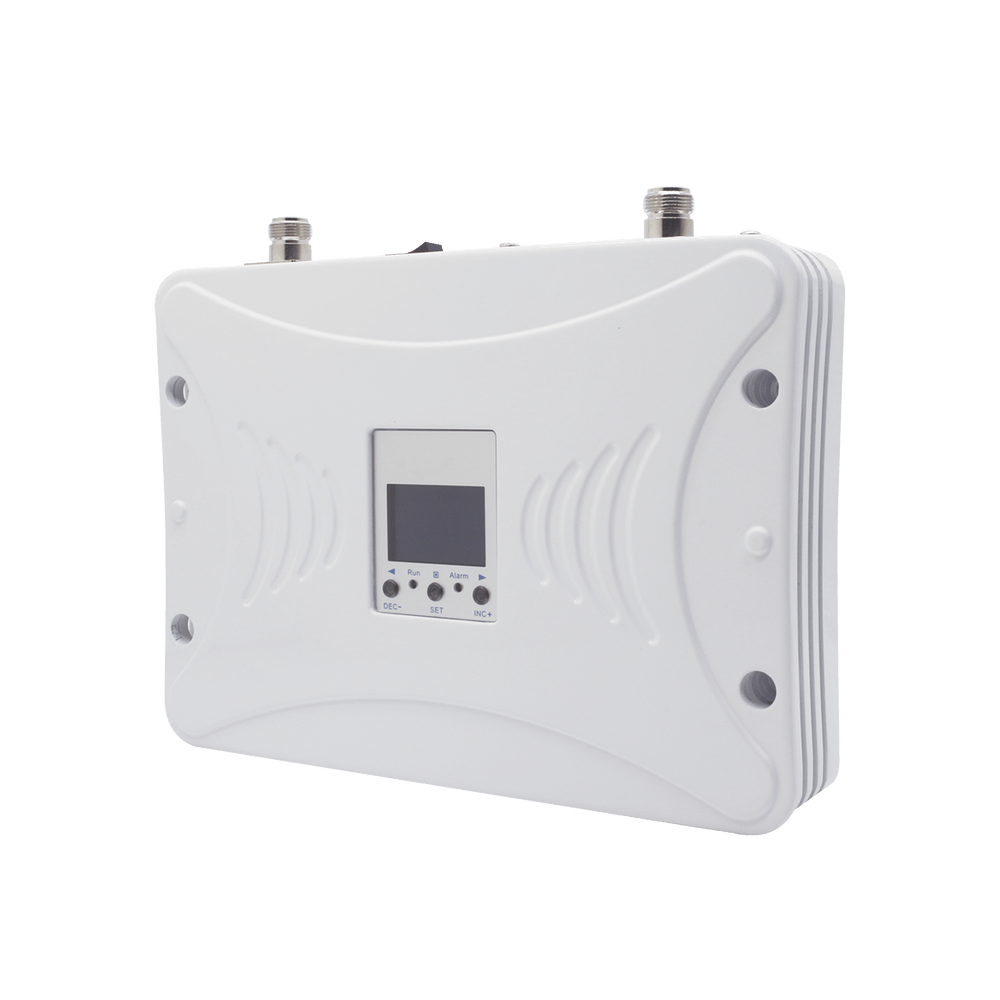 Kit Amplificador de Señal Celular 4G LTE, 3G y Voz. Funciona con Todos los Operadores. Soporta Múltiples Dispositivos y Tecnologías. Hasta 1000 metros cuadrados de Cobertura - SILYMX