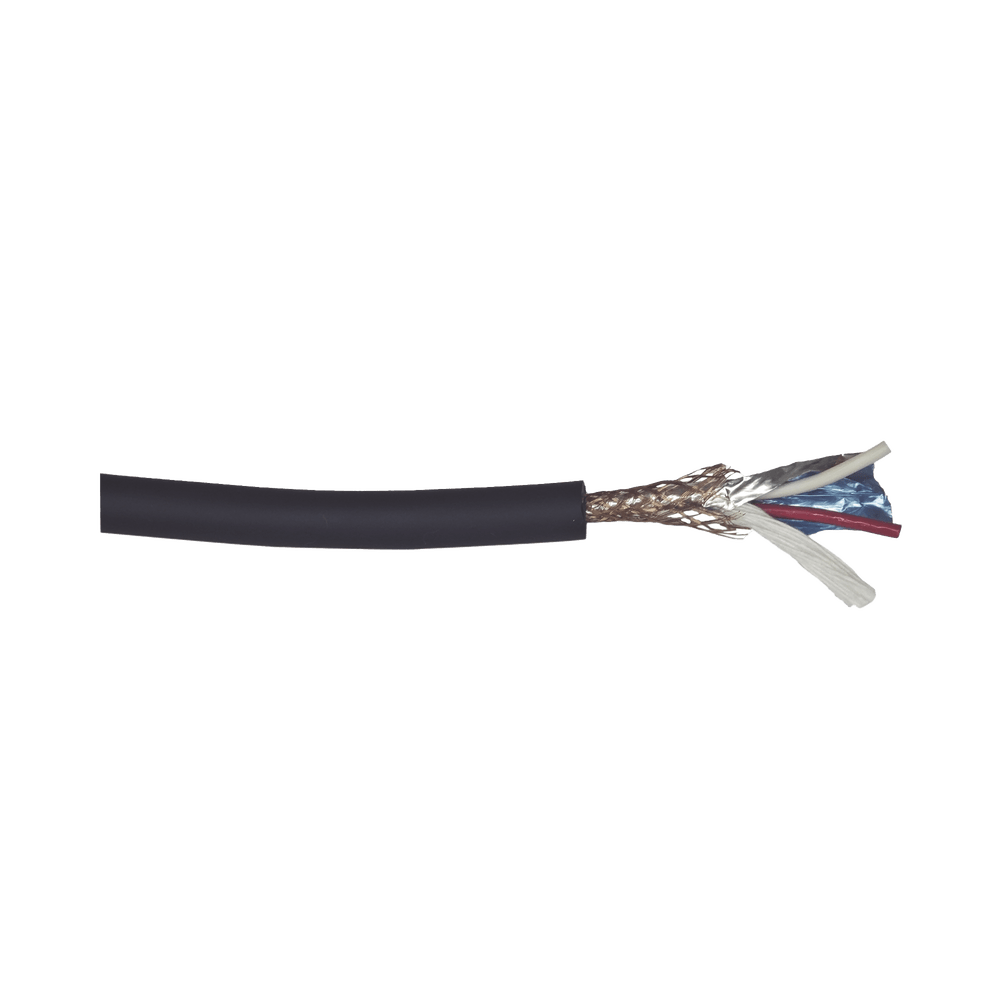 Cable para Micrófono de 100 Metros Compatible con Conectores XLR, 6.5 mm, 3.5 mm y RCA Alta Fidelidad Cable Profesional de ALTA FIDELIDAD 100% Cobre Color Negro EP-2202-MIC-100M - SILYMX