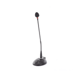 Micrófono Cuello de Ganso con Base Soporta Phantom Salida Balanceada XLR EP-338 - SILYMX