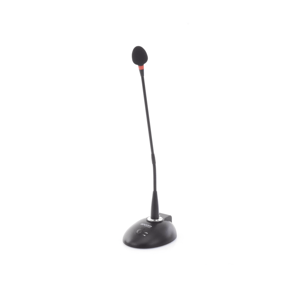 Micrófono Cuello de Ganso con Base Soporta Phantom Salida Balanceada XLR EP-338 - SILYMX