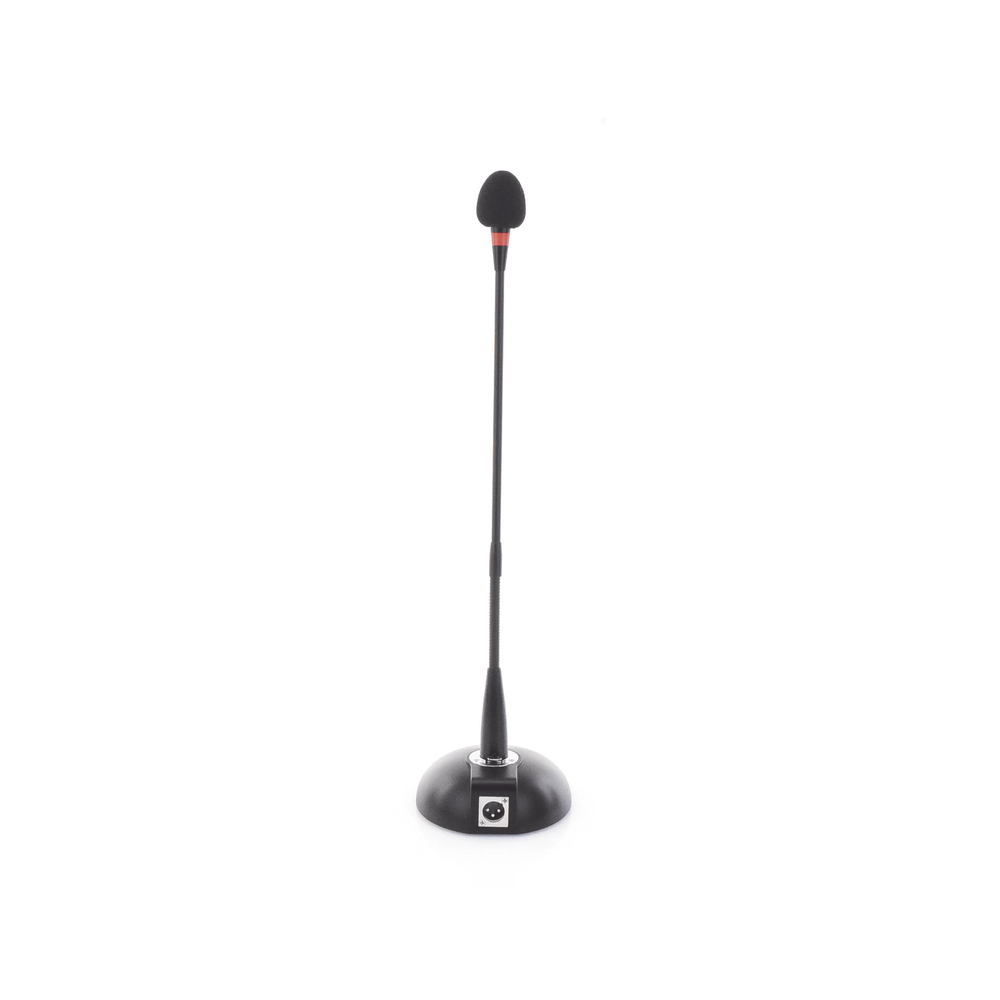 Micrófono Cuello de Ganso con Base Soporta Phantom Salida Balanceada XLR EP-338 - SILYMX