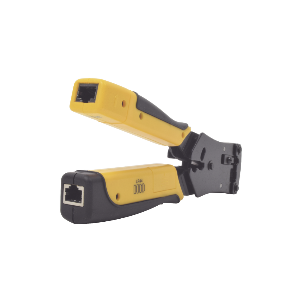 Pinza 3 en 1: Pelacables Terminado Probador para UTP Enchufe Modular de Prueba para RJ45 RJ11 RJ22 EP376C - SILYMX