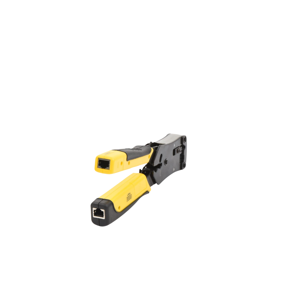 Pinza 3 en 1: Pelacables Terminado Probador para UTP Enchufe Modular de Prueba para RJ45 RJ11 RJ22 EP376C - SILYMX