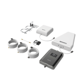 Kit Amplificador de Señal Celular 5G Mejora las llamadas y VoLTE tecnologías 2G, 3G, 4G y 5G TELCEL, AT&T, MOVISTAR y OMV de Altán hasta 2 espacios de 250 m2 EP-5G-PBS - SILYMX
