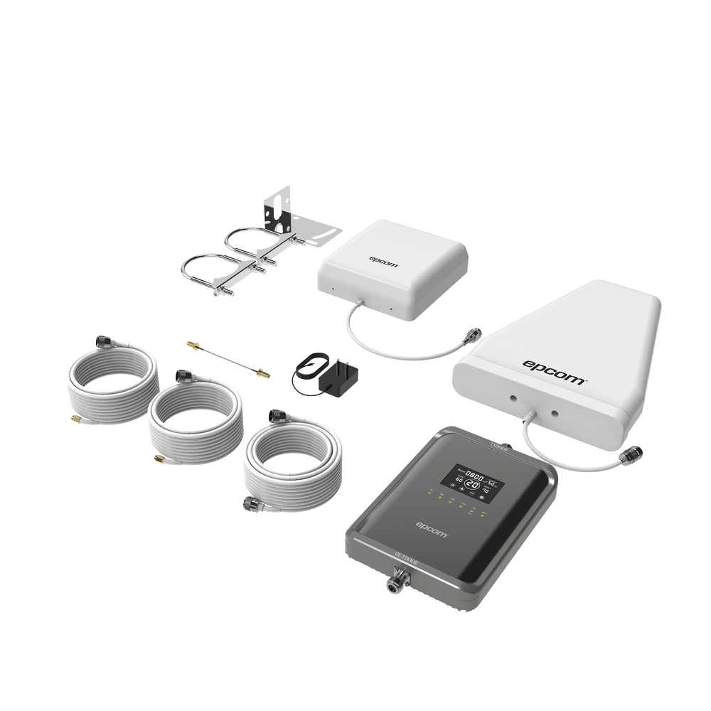 Kit Amplificador de Señal Celular 5G / Mejora las llamadas convencionales y VoLTE - SILYMX
