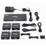Splitter HDMI 1x4 EPCOM PROAUDIO · Extensor Cat6 · 4K@30Hz · 1080p@60Hz · PoC · 4:4:4 - SILYMX