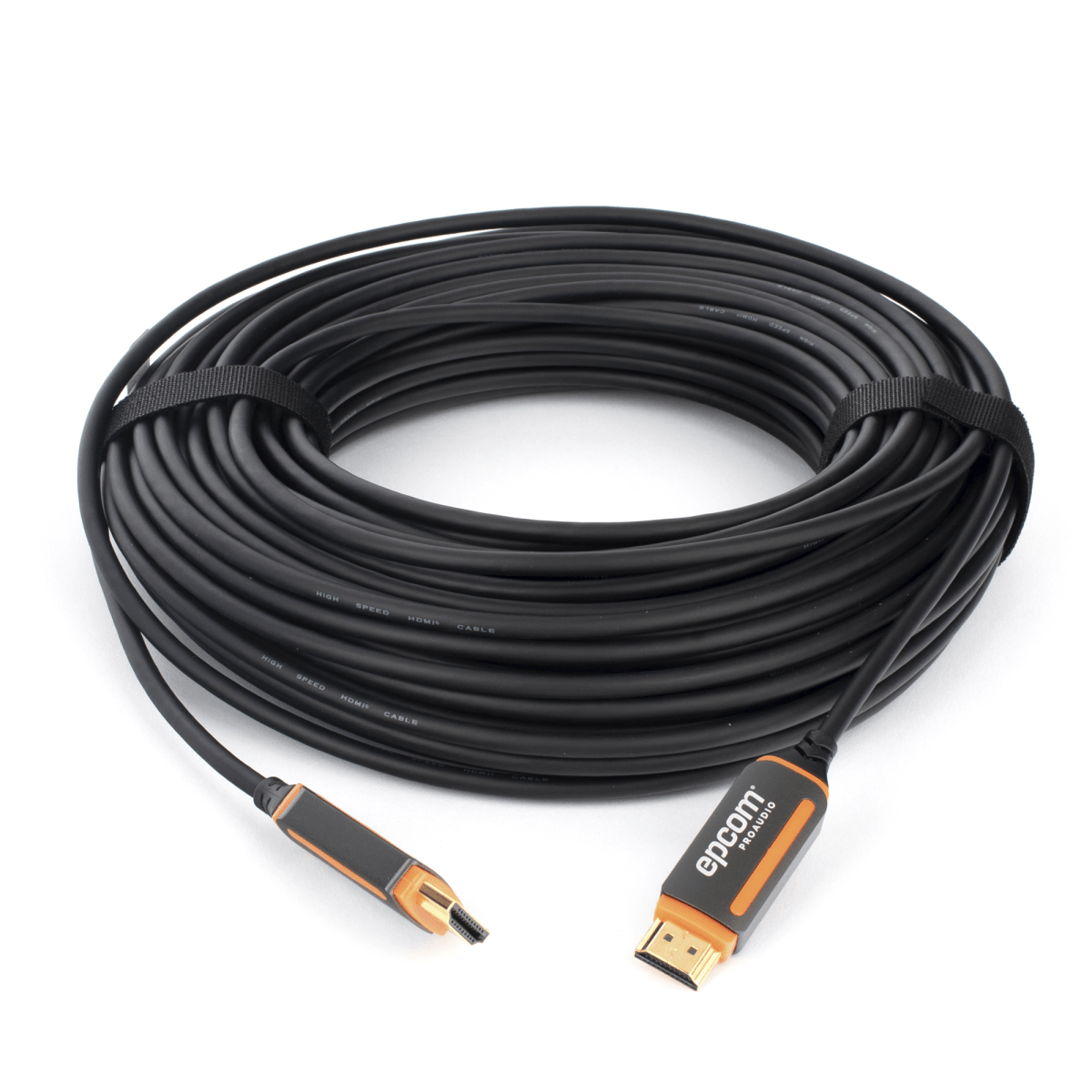 Cables HDMIEPCOM PROAUDIOEP-FOH-4K-30MCable HDMI Fibra Óptica 30 Metros 4K@60Hz 18Gbps | HDMI 2.0 HDCP 2.2 | EPCOM PROAUDIO EP - FOH - 4K - 30M - SILYMX
