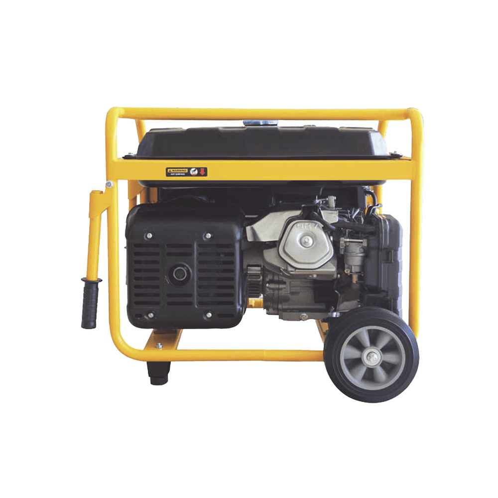 Generador a Gasolina con Encendido Automático con fallo a CFE 6.5KW Jaula con Ruedas para Fácil Traslado EPGEN7000ATS - SILYMX