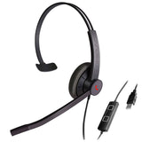 Diadema UC control llamada mute y vol conexión por USB Monoaural EPIC 301 - SILYMX