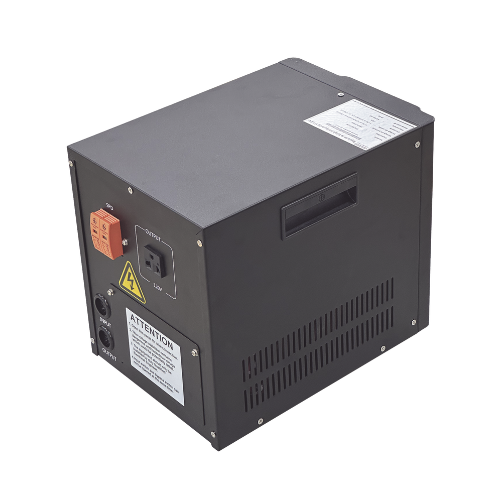 Regulador de Voltaje Industrial Monofásico 3 kVA 3 kW 120 V Entrada 96-144 Vca Salida 117.6- 122.4 Vca EPL3K1FVR - SILYMX