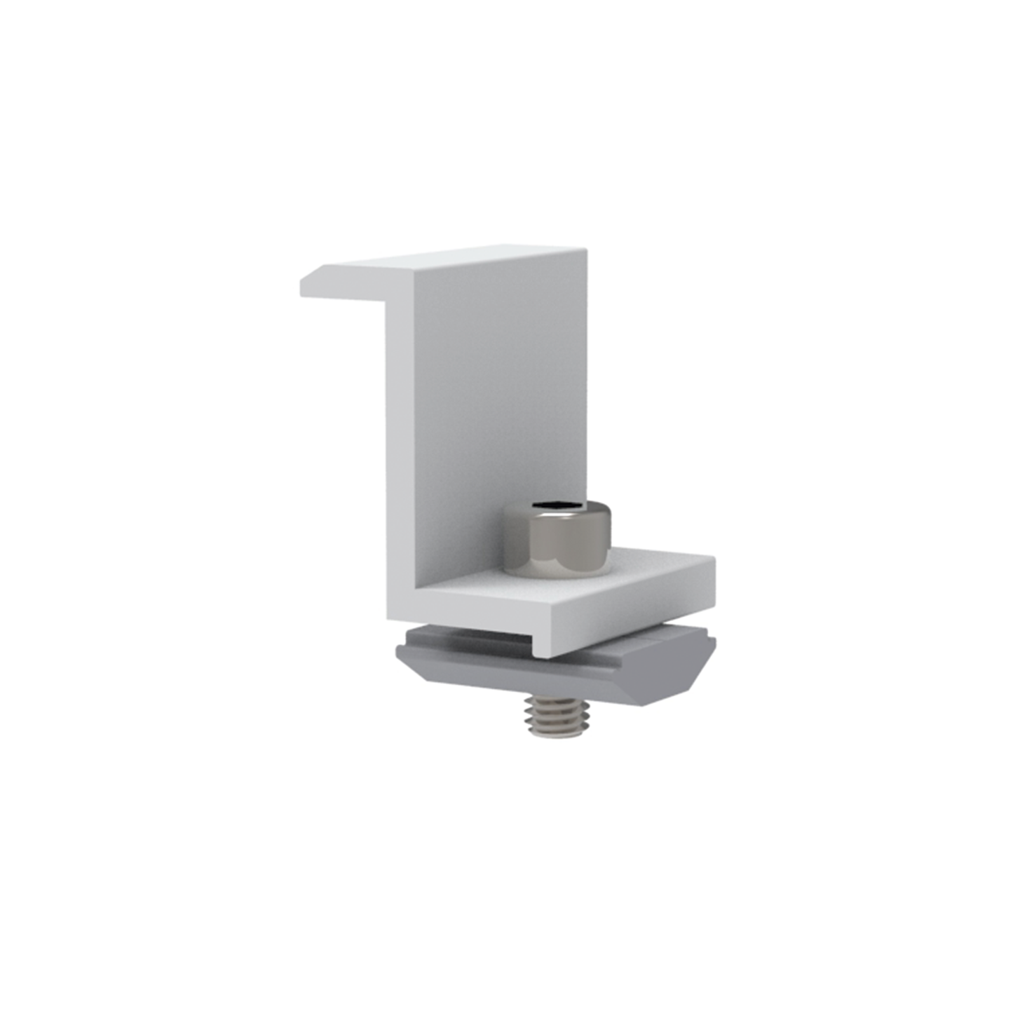 Sujetador final 35 mm para montaje de paneles solares en riel 5 y 8 EPCOM POWERLINE EPL-ECN2-35R - SILYMX