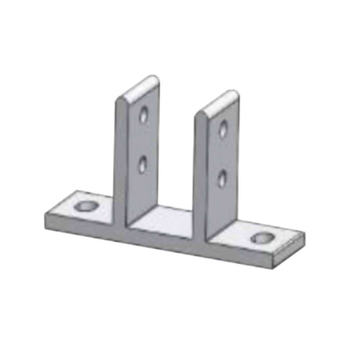 Montajes para Módulos por PartesSYSCOMEPL-FFA40Fijador de Soporte A40 Aluminio Anodizado Alta Resistencia SYSCOM EPL - FFA40 - SILYMX