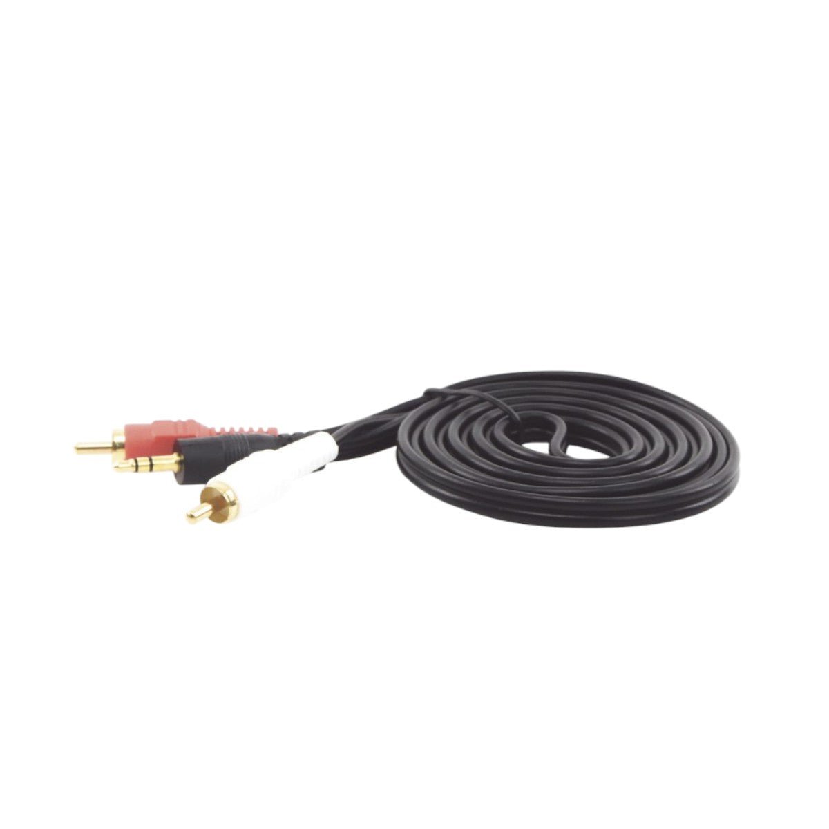 Convertidor 3.5mm Estéreo a 2 RCA Macho 1.83m EP-RCA35 - SILYMX
