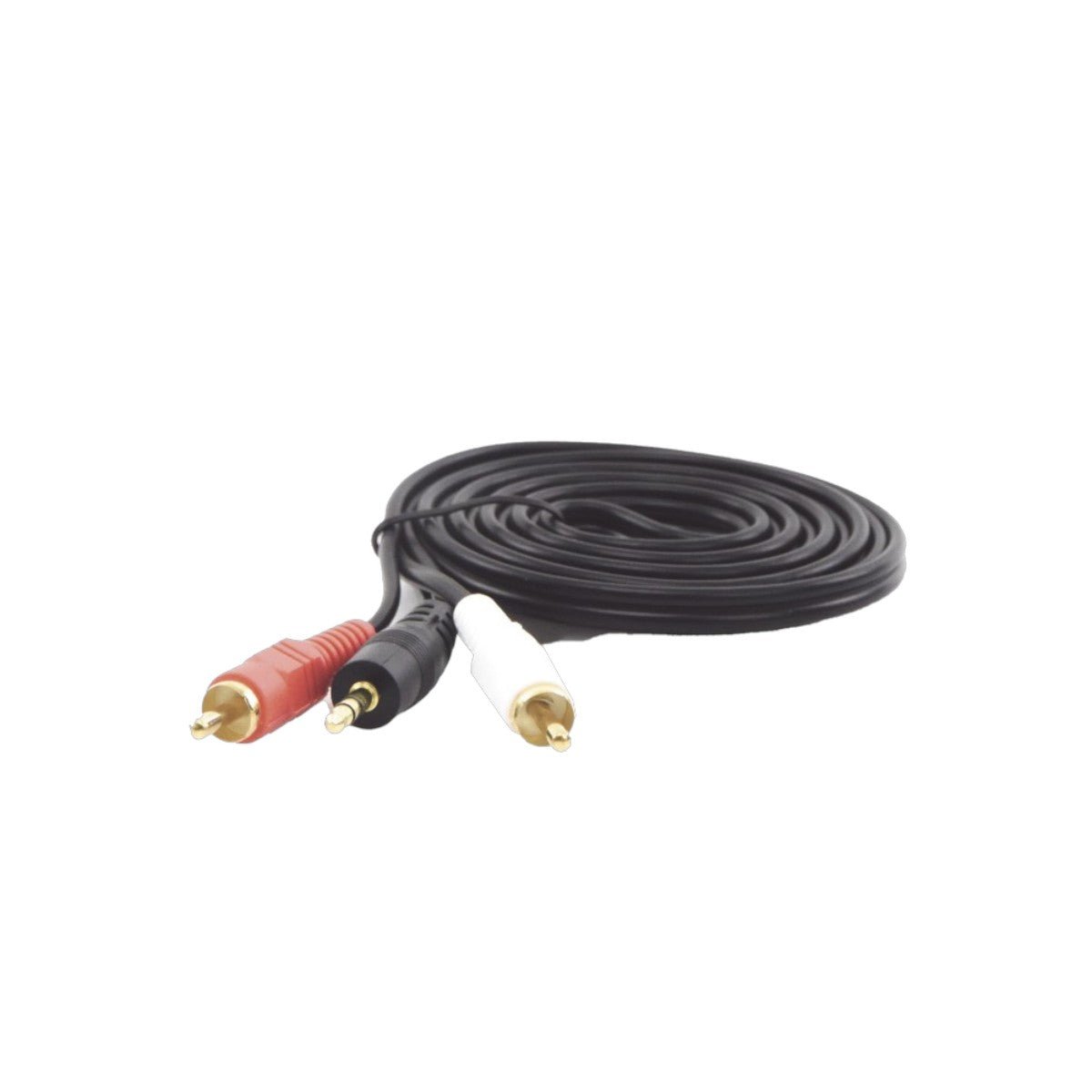 Convertidor 3.5mm Estéreo a 2 RCA Macho 1.83m EP-RCA35 - SILYMX