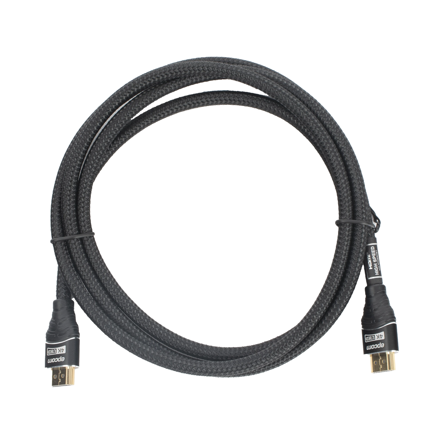 Cable HDMI 1.8m Alta Definición 4K@60Hz 18Gbps Conectores Oro EPCOM CHFHD1