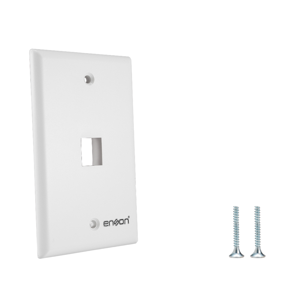 Placa de Pared Faceplate ENSON EPRO-FP10 – 1 Puerto