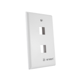 Placa de Pared Faceplate ENSON EPRO-FP20 – 2 Puertos