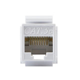 Conector Modular Jack Rj45 Serie Pro, Posicion Vertical Cat5e Color Blanco Compatible Con Placas Enson Epro-fp Requiere Uso De Pinzas Epro-jacktool - SILYMX