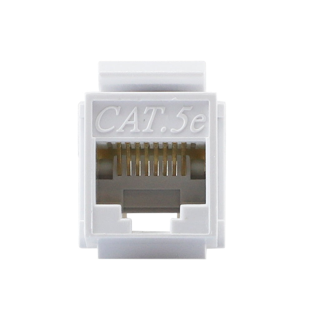 Conector Modular Jack Rj45 Serie Pro, Posicion Vertical Cat5e Color Blanco Compatible Con Placas Enson Epro-fp Requiere Uso De Pinzas Epro-jacktool - SILYMX